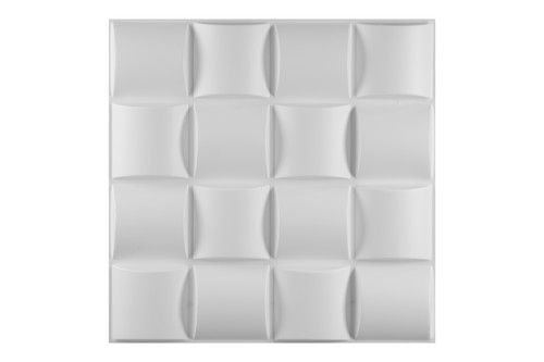 3D Duvar Paneli Beyaz C005