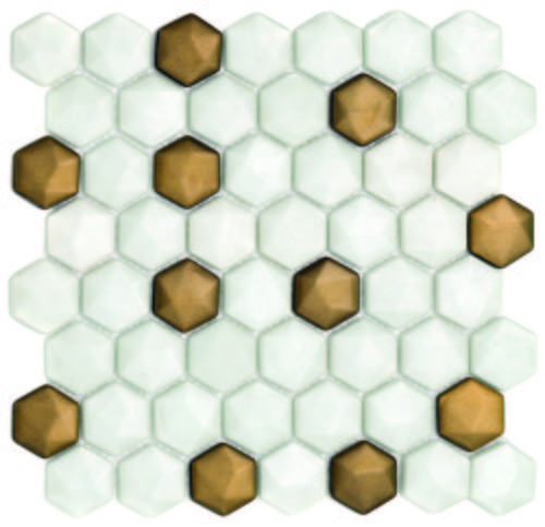 Hexagon Cam Mozaik FBA 102
