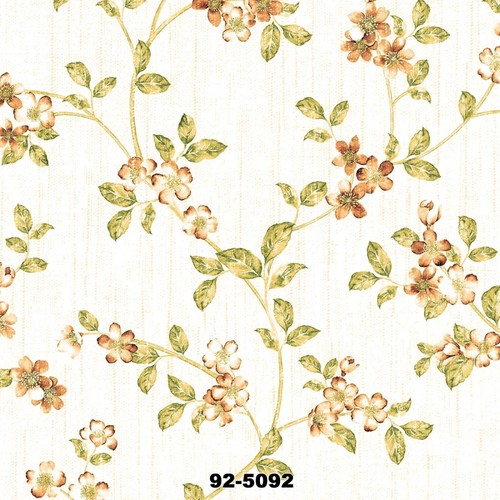 Çiçek Desenli Duvar Kağıdı 92 5092