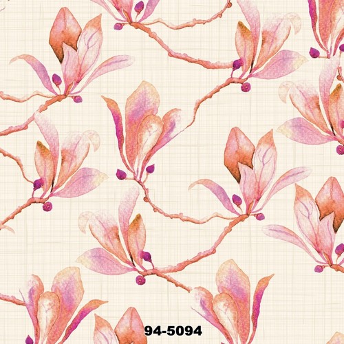 Çiçek Desenli Duvar Kağıdı 94 5094
