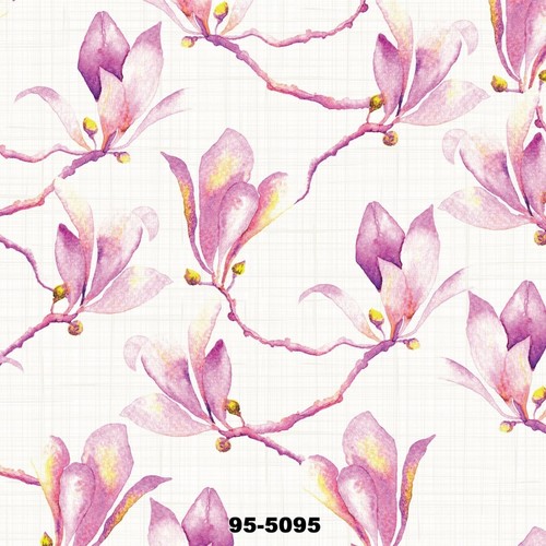 Çiçek Desenli Duvar Kağıdı 95 5095