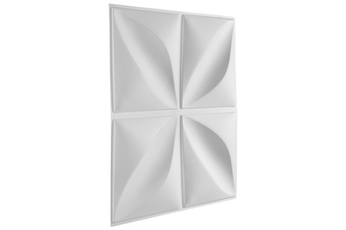 3D Duvar Paneli Beyaz C001