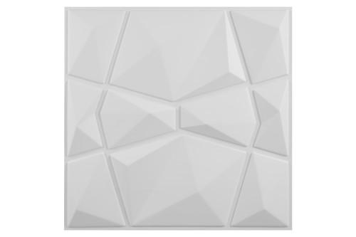 3D Duvar Paneli Beyaz C002