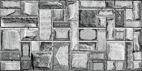 Strafor Taş Duvar Paneli Kare Taş 4cm 110-12-50x120cm