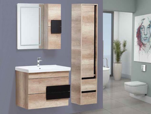 Alya Alaska Banyo Dolabı 65cm