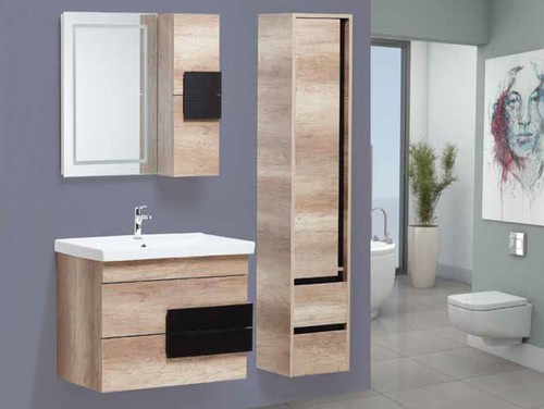 Alya Alaska Banyo Dolabı 65cm