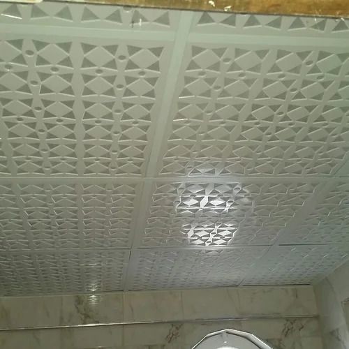 Dekoratif Tavan Paneli Art Beyaz - 60x60cm