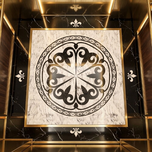 Pvc Asansör Zemin Döşeme BTS 1332 - 156x152cm