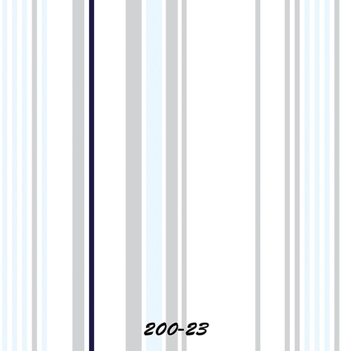 Çocuk Odası Beyaz/Renkli Duvar Kağıdı 200-23