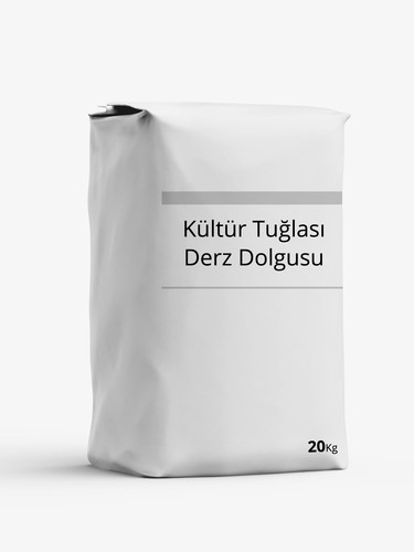 Kültür Taşı/Tuğlası Derz Dolgusu Gri 20 kg