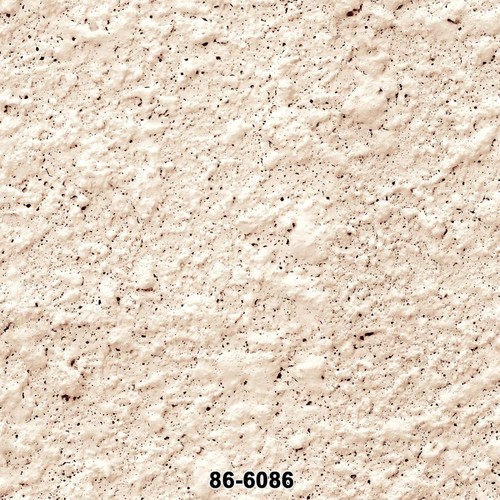 Beton Görünümlü Duvar Kağıdı Kabartma Bej 86 6086