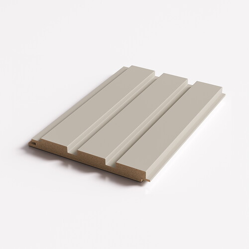 Kastamonu Dekoratif Duvar Profili Cubic B Sisli Krem WPD002