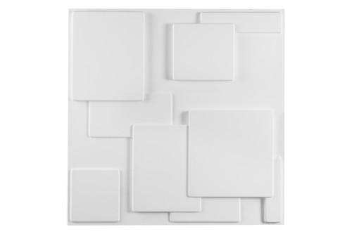 3D Duvar Paneli Beyaz C011