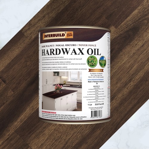 Hardwax Oil Dark Walnut 1000 ml 471-4101D-1V