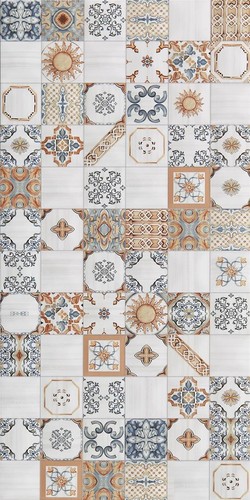 Dura Tiles Toledo Bone Parlak Rölyefli Duvar Seramiği 31516 30x60