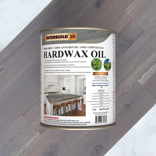 Hardwax Oil Dusk Grey 1000 ml 471-1093D-1V