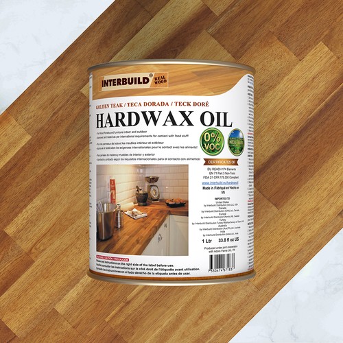 Hardwax Oil Golden Teak 1000 ml 471-4502D-1V