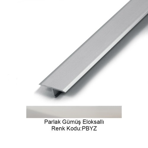 Pro Trans Alüminyum Geçiş Profili 14mm Parlak Gümüş Eloksallı 14-PBYZ-270