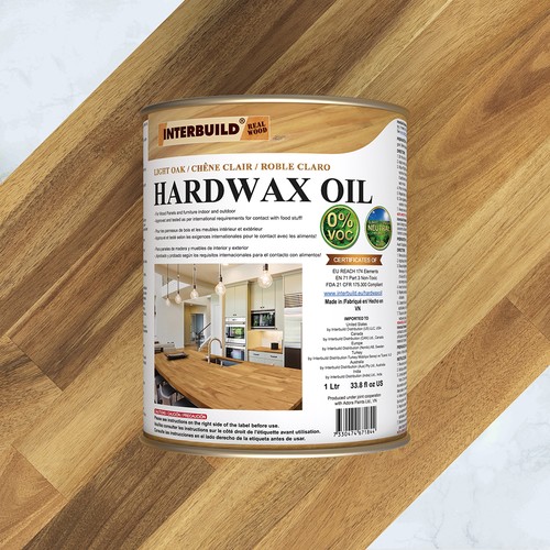 Hardwax Oil Light Oak 1000 ml 471-3609D-1V