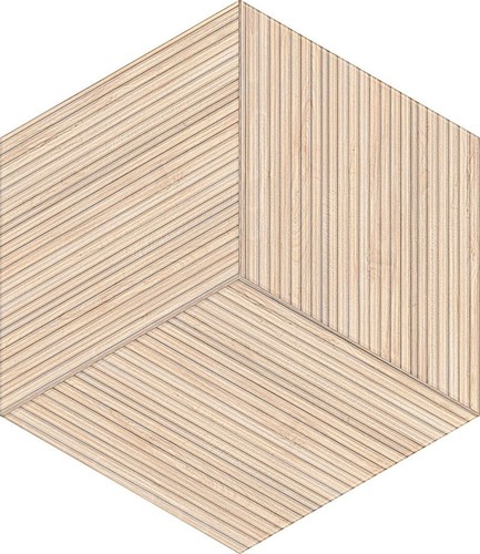 Ege Seramik Wooden Beyaz Mat Antislip Yer Duvar Seramiği - 43x50