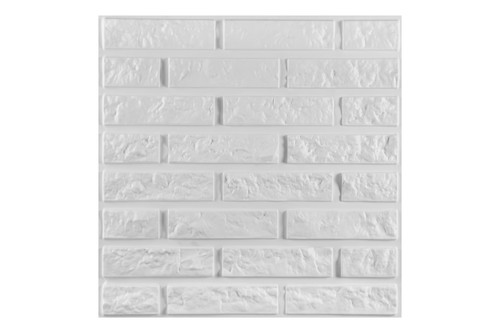 3D Duvar Paneli Beyaz C016