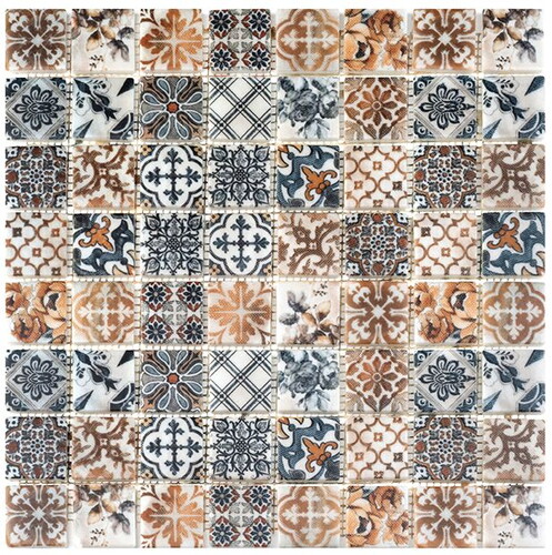 Dijital Baskılı Cam Mozaik FBLDJ 001