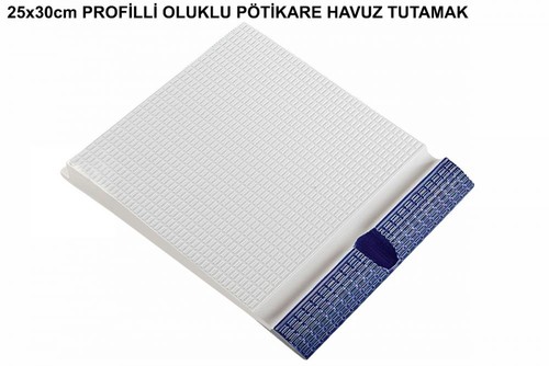 Profilli Oluklu Potikare Kobalt Porselen Havuz Tutamak 2233