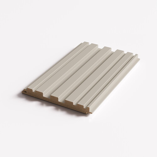 Kastamonu Dekoratif Duvar Profili Cubic A Sisli Krem WPD002