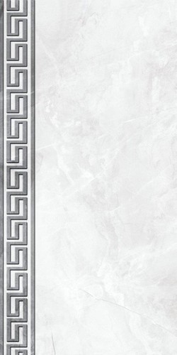 Seramiksan Silver Bordür Motif Parlak Duvar Seramiği 073612 - 30X60