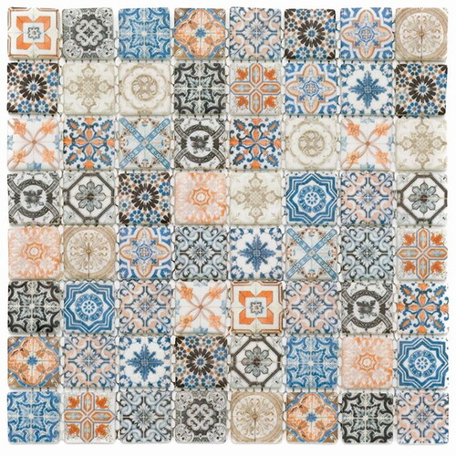 Dijital Baskılı Cam Mozaik FBLDJ 003