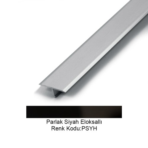 Pro Trans Alüminyum Geçiş Profili 14mm Parlak Siyah Eloksallı 14-PSYH-270