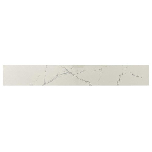 Fortis Beyaz Yarı Parlak Seramik Basamak Rıht - 17x120cm