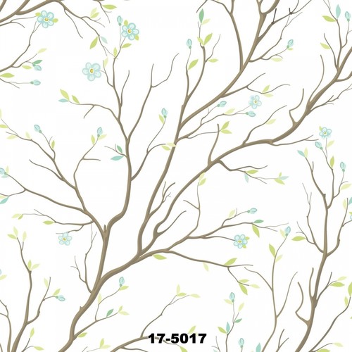 Çiçekli Duvar Kağıdı 17 5017
