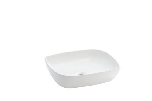 Seramiksan Aura Dies Tezgah Üstü Parlak Beyaz Lavabo 50x38cm A002151