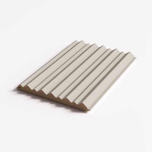 Kastamonu Dekoratif Duvar Profili Trian B Sisli Krem WPD002