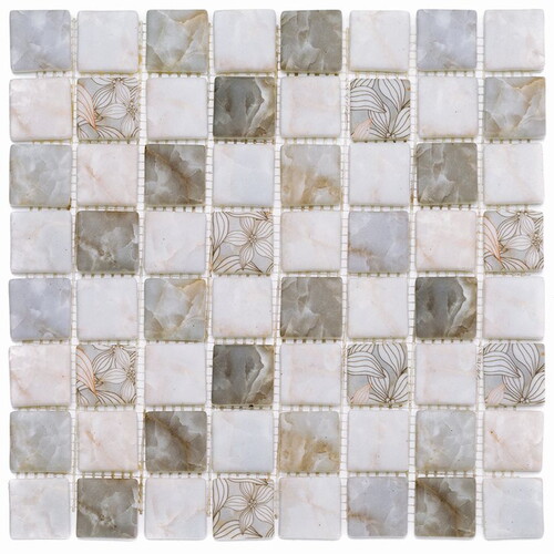 Dijital Baskılı Cam Mozaik FBLDJ 007