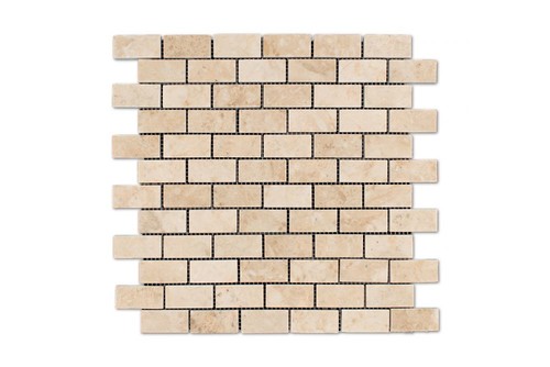 Mermer Mozaik Cappucino 2,5x5cm