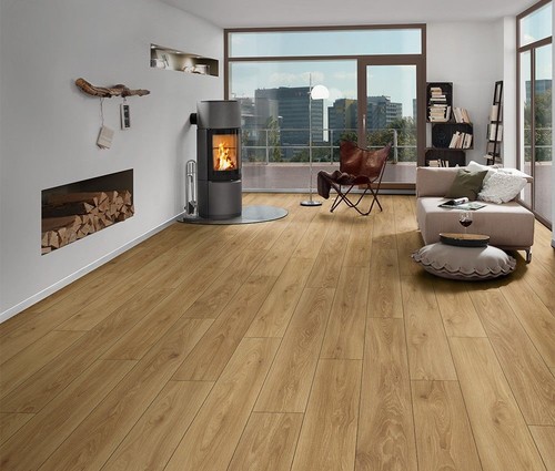 Krono Novella Derzli Laminat Parke Karamel Meşe 8mm