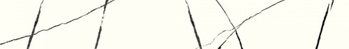 Agatha Beyaz Parlak Seramik Basamak Rıht - 17x120cm