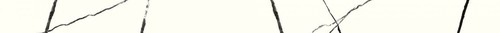 Agatha Beyaz Parlak Seramik Basamak Süpürgelik - 6x120cm