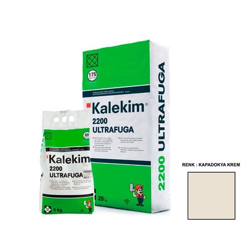 Kalekim Ultrafuga 2200 1-6mm Kapadokya Krem Derz Dolgusu 20kg 2252