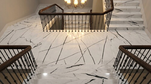 Agatha Beyaz Parlak Sahanlık - 60x120cm