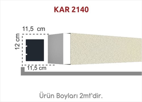 Düz Takoz Söve 12cm KAR 2140