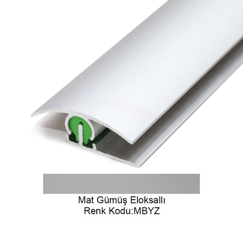 Pro Suit Alüminyum Geçiş Profili 25mm Mat Beyaz Eloksallı 25-MBYZ-270