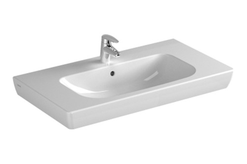 Vitra S20 Beyaz Etajerli Lavabo 85x46cm 5523B003-0001