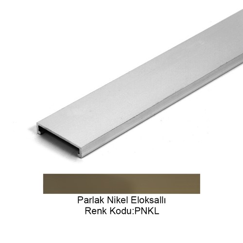 Pro Bord Flat Alüminyum Bordür 30mm Parlak Nikel Eloksallı 30-PNKL-270