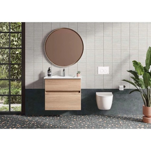 Vitra Set6.0 Terrazzo Antrasit Mat Antislip Yer Duvar Seramiği K950795R0001VTE0 - 60x60