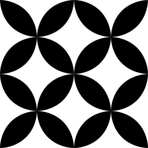 Vitra Retromix Siyah Beyaz Mat Yer Duvar Seramiği K94845200001VTE0 - 15x15