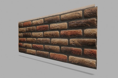 Strafor Tuğla Duvar Paneli Likya 4cm 01-50x120cm
