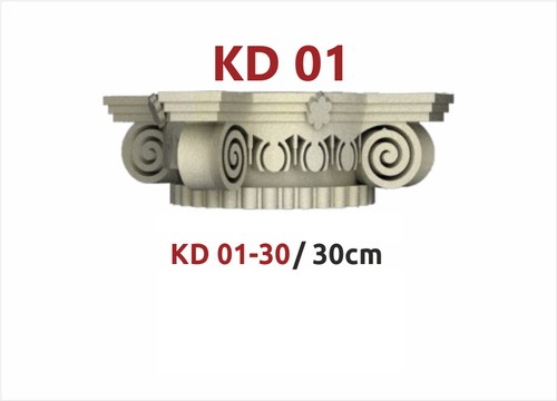 30 cm KD 01 Modeli Boynuzlu Yarım Kaide KD01-30